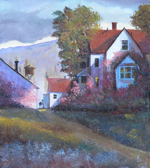 Farms Reion Hand Painted In Oil Farm Paintings Farms Reion Hand Painted In Oil, Paintings Of Farm Houses