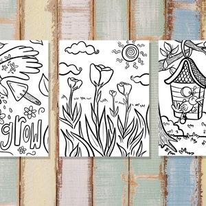 Spring Coloring Pages