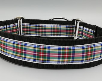 Dress Stewart Tartan Martingale Dog Collar – Greyhound Whippet Lurcher Collar