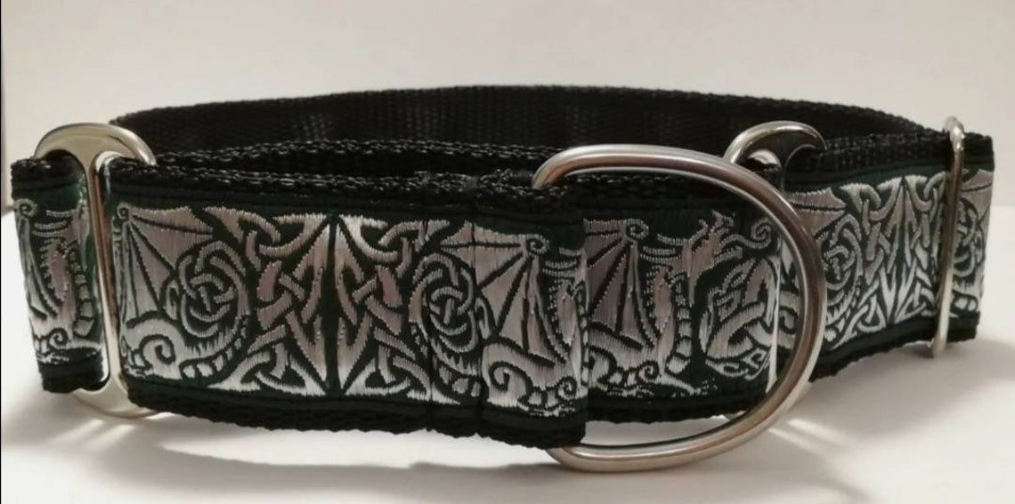 Lurcher Greyhound Saluki Whippet Martingale Dog Collar Celtic Etsy UK
