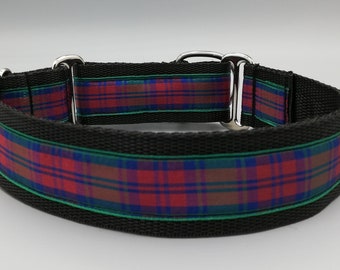 Lindsay Tartan Martingale Dog Collar – Greyhound Whippet Lurcher Collar