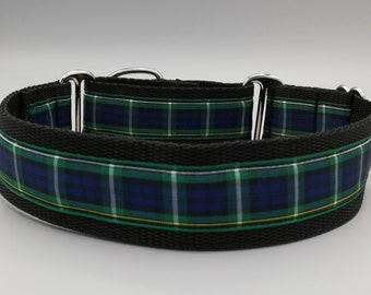 Campbell Tartan Martingale Dog Collar – Greyhound Whippet Lurcher Collar