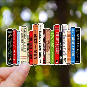 Banned Books Sticker for Water Bottle, Women&#39;s Rights, Empowered Women Sticker gift, Read Banned Books, Librarian Sticker