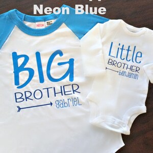 Big brother little brother, Big Bro Little Bro shirts, Matching brother shirts, big brother little brother, Big Brother Announcement image 2