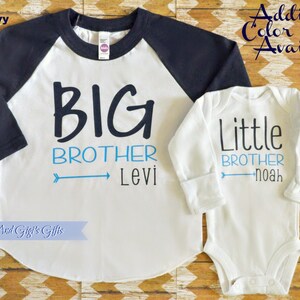 Little Brother Big Brother Matching Shirts, Brother Matching Shirts, Promoted to Big Brother