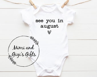 See You In November bodysuit, Pregnancy Announcement to Husband, Pregnancy Announcement Grandparents, Baby Announcement, first grandchild