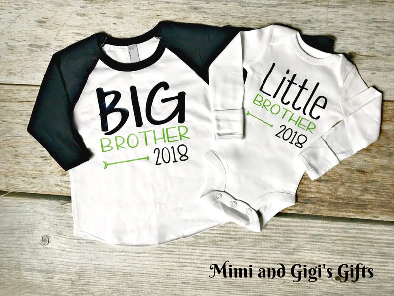 Big brother little brother, Big Bro Little Bro shirts, Matching brother shirts, big brother little brother, Big Brother Announcement image 5