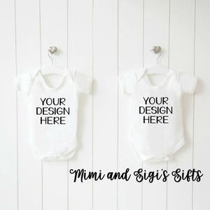 Custom Twin Bodysuits  Twin Bodysuit Personalized Twin IVF