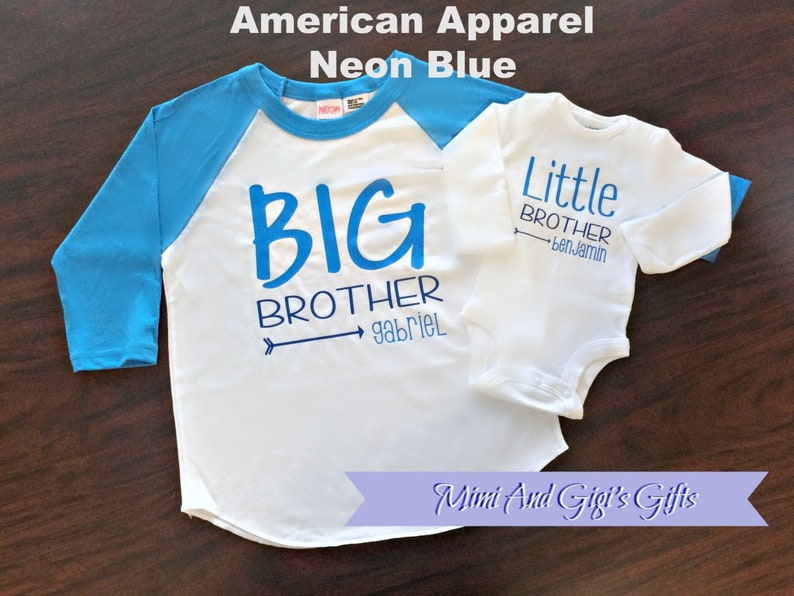 Big brother little brother, Big Bro Little Bro shirts, Matching brother shirts, big brother little brother, Big Brother Announcement image 2