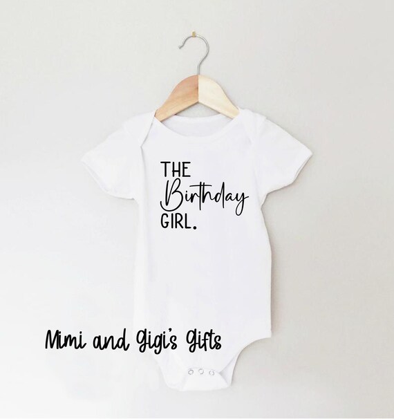 The Birthday Girl 1st Birthday First Birthday Girl Etsy