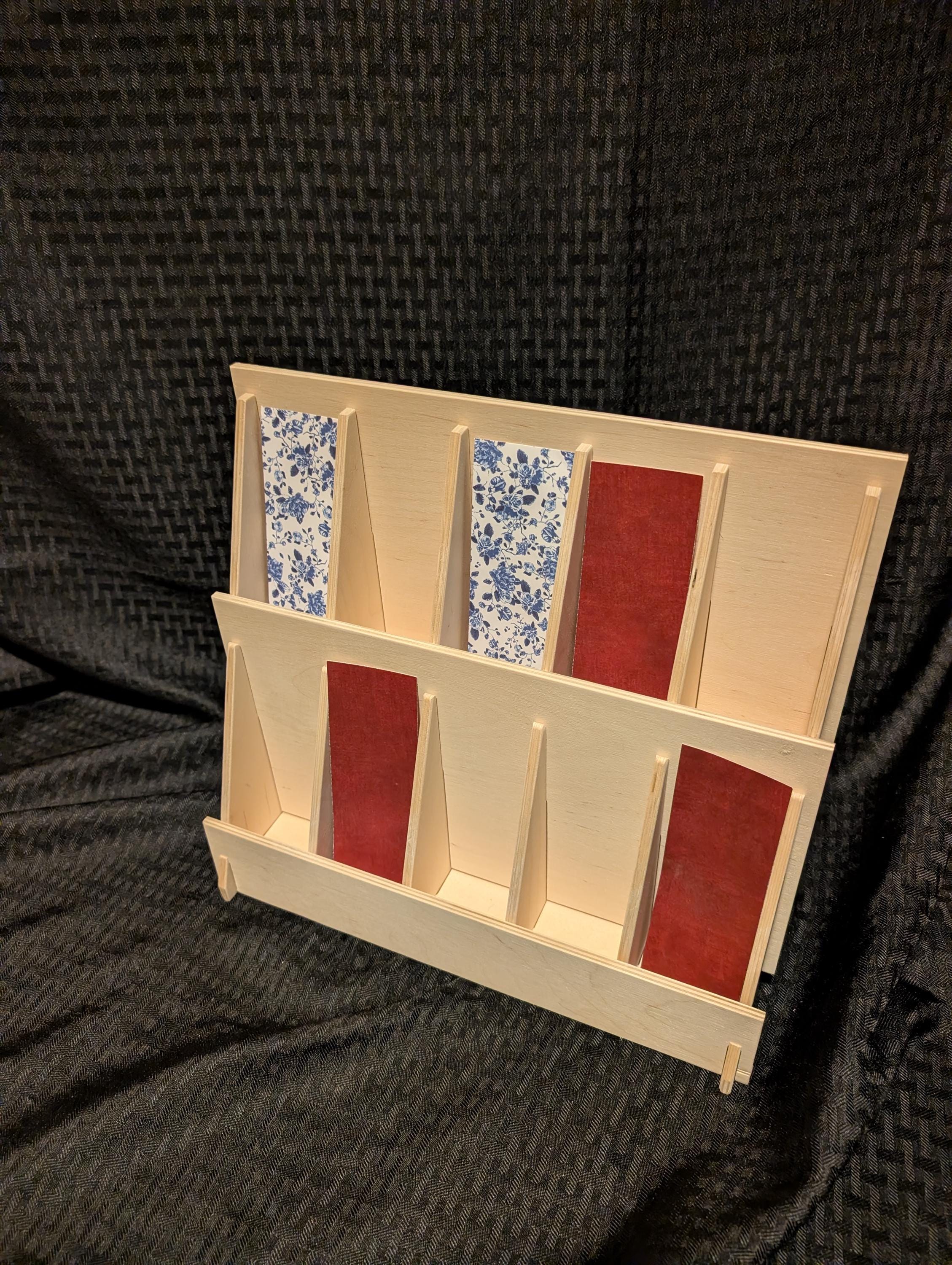 Collapsible Bookmark Display Stand, Craft Fair Vendor Booth Display ...