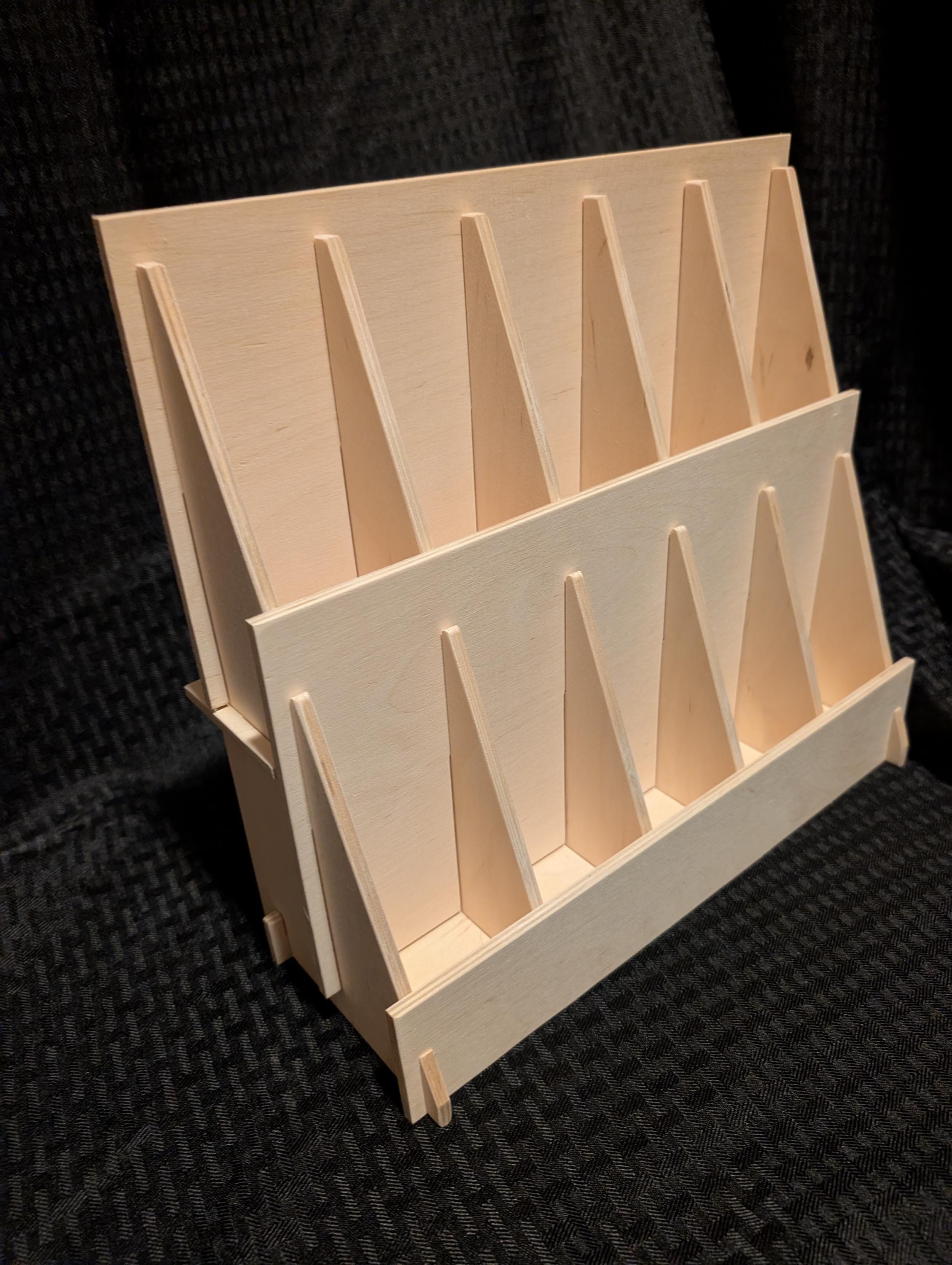 Collapsible Bookmark Display Stand, Craft Fair Vendor Booth Display ...