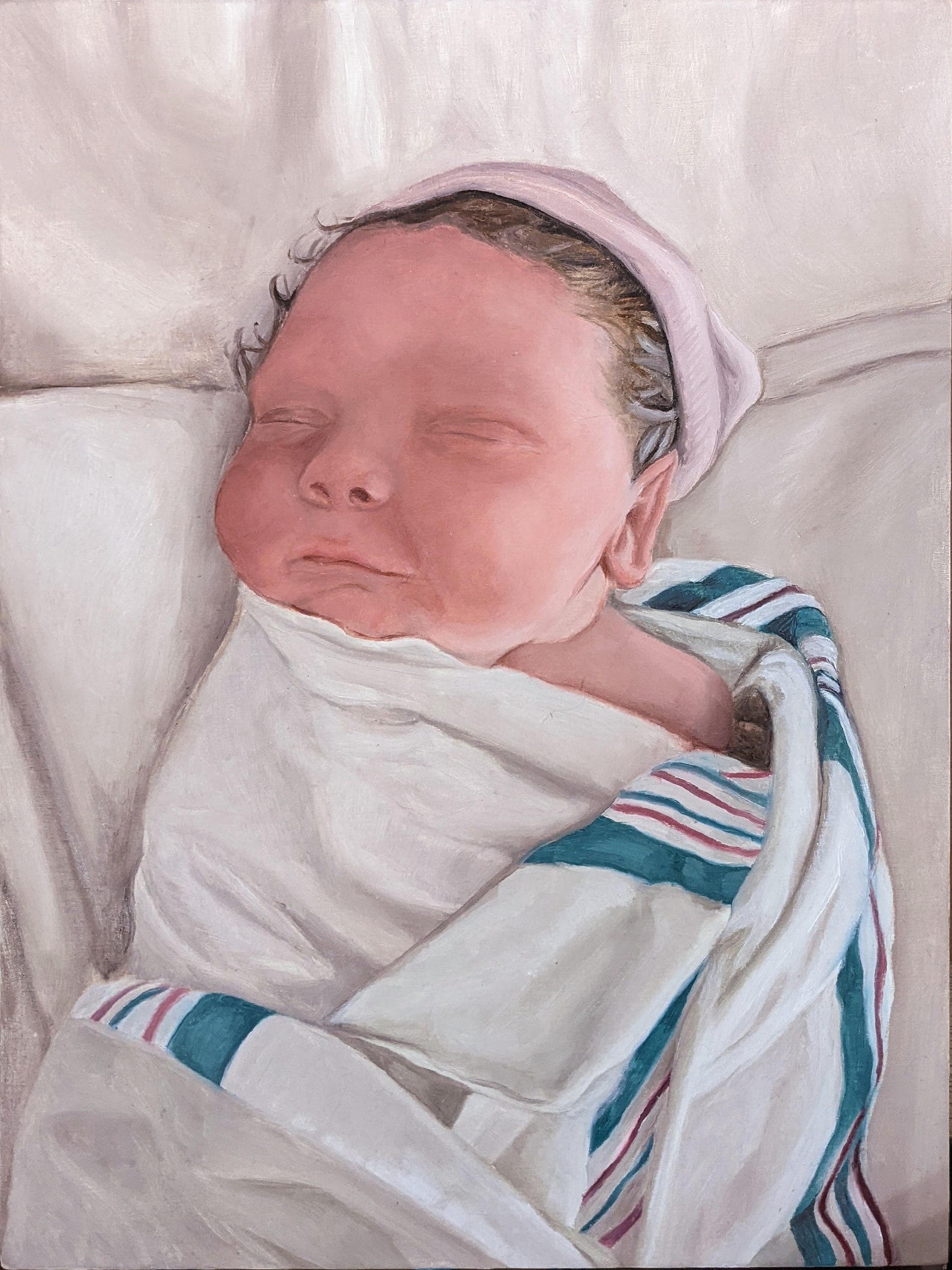 Stillbirth Memorial Painting, Infant Loss, Stillborn, Baby Loss