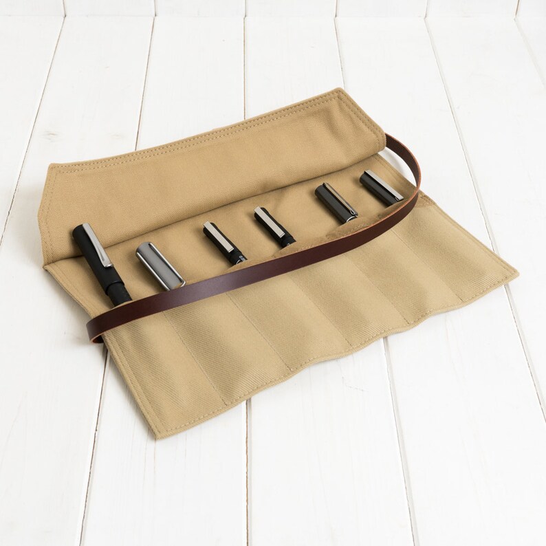 Fountain Pen wrap case Fountain Pen Holder Fountain Pen Etsy