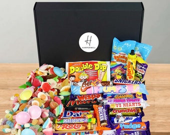 Mega Variety Chocolate, Sweets & 1kg Pick N Mix Gift Hamper | Birthday | Thank You | Congrats | Thank You Teacher | Graduation Gifts