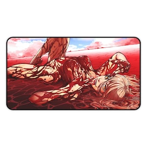 Blood Demon Waifu Desk Mat or TCG Playmat