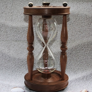 Sand Ceremony,Wedding Kit , Hourglass,  Sand Timer, Solid wood American Walnut,Unity.