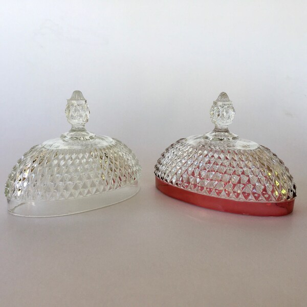 Glass Butter Dish Etsy