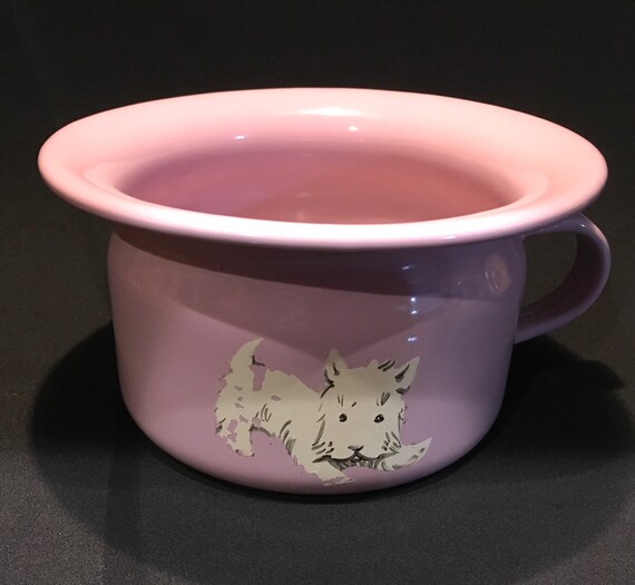 Antique Pink Enamel Small Baby Toddler Child Chamber Pot Etsy image 0 - Antique Pink Enamel Small Baby Toddler Child Chamber Pot Etsy