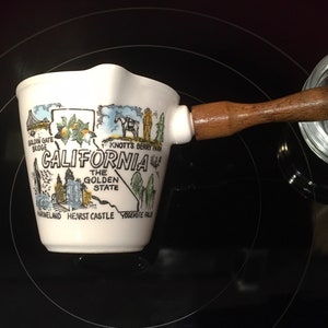 Vintage Messbecher aus den 70er Jahren von Kalifornien