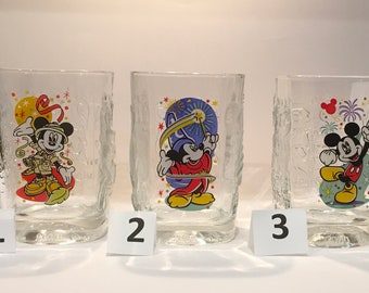 ディズニーワールド ミッキーマウス 2000 ミレニアムシリーズ グラス マクドナルド