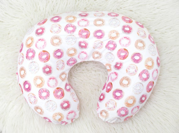 Nursing Pillow Cover Boppy Pillow Cover Baby Girl Donut Etsy