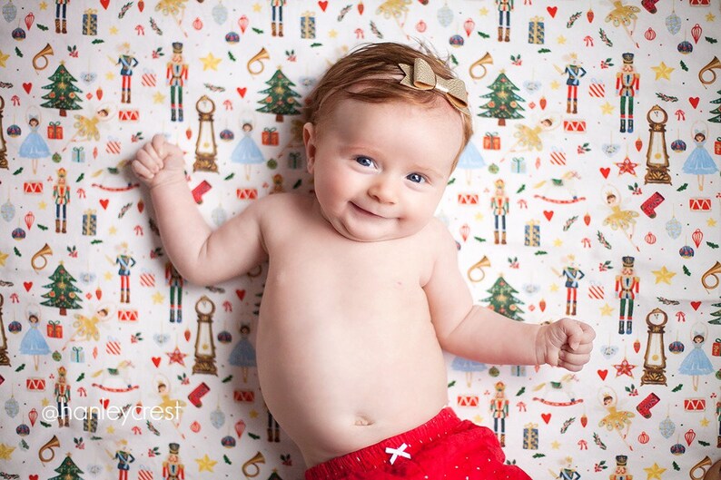 Christmas Swaddle Baby Girl Swaddle Nutcracker Swaddle Etsy