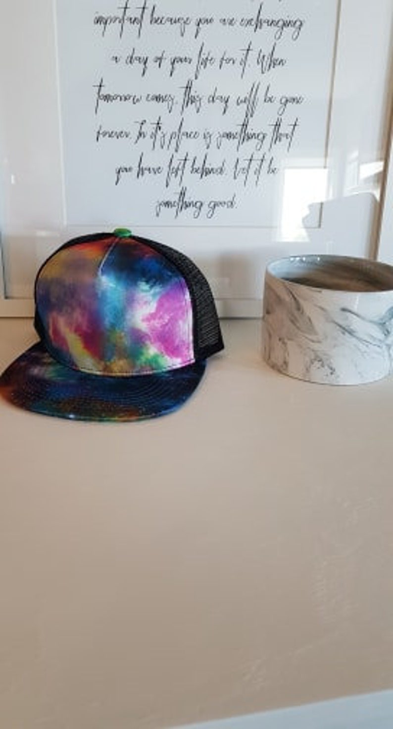 Toddler hats kids hat snapback summer unisex custom KIDS Personalized name hat gift for kids hipster trucker hat galaxy