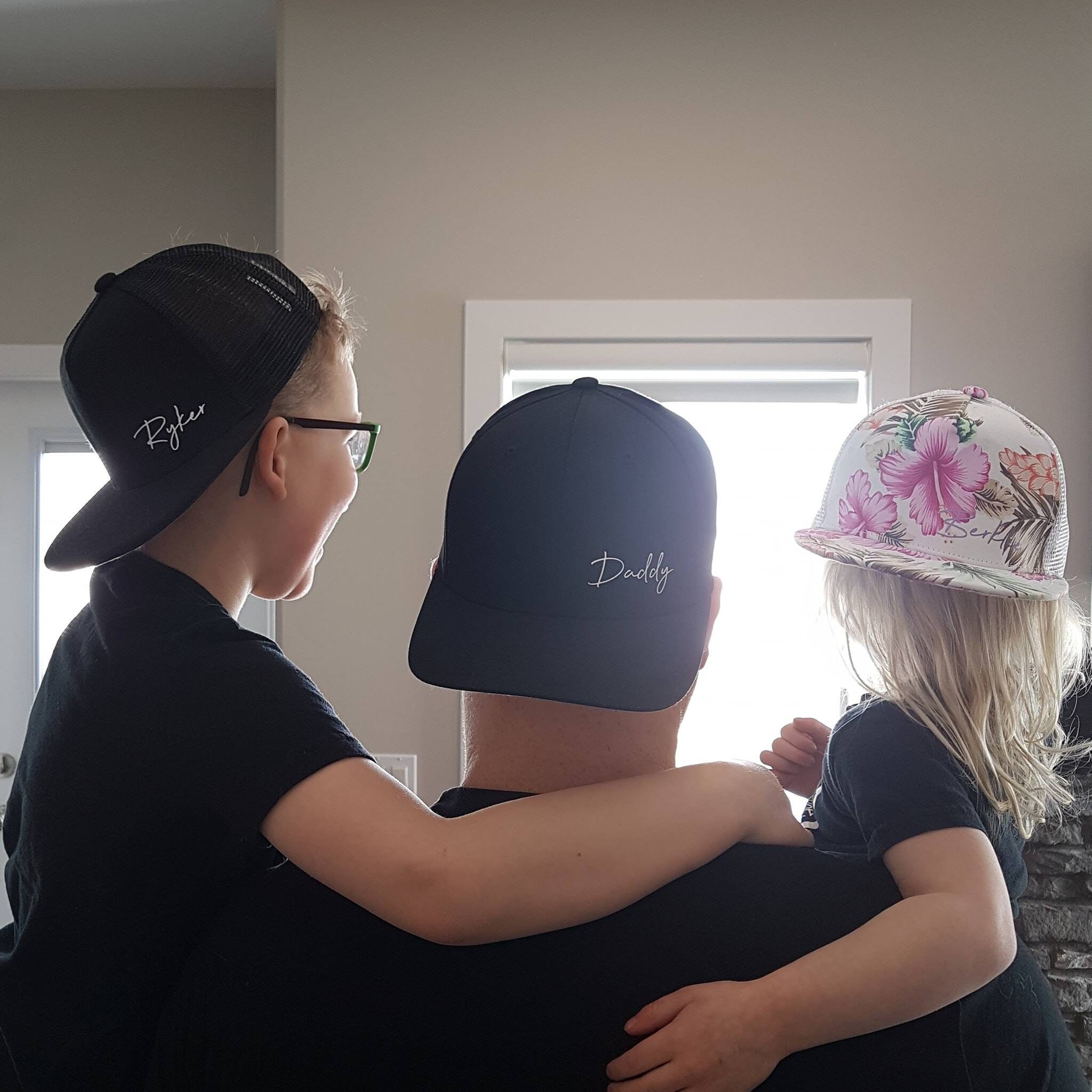 TEEN/ADULT Personalized Hat Daddy Hat Snapback Daddy and Etsy Canada