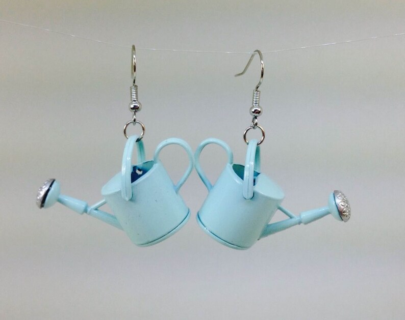 Gardener Earrings Gardening Gift Watering Can Earrings Etsy