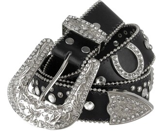 blinged out belts
