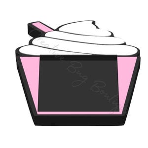 Whipped Drink Sticky Note Holder STL File