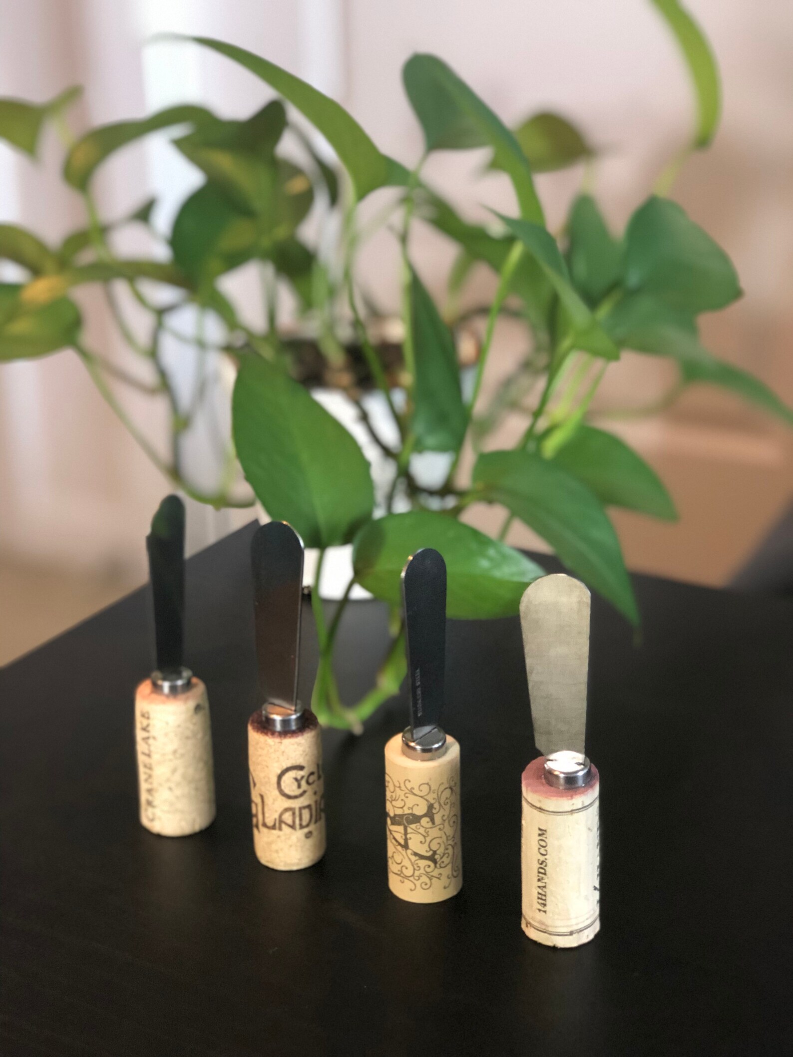 Individual Wine Cork Cheese Spreader Vineyard Wedding Favor Etsy