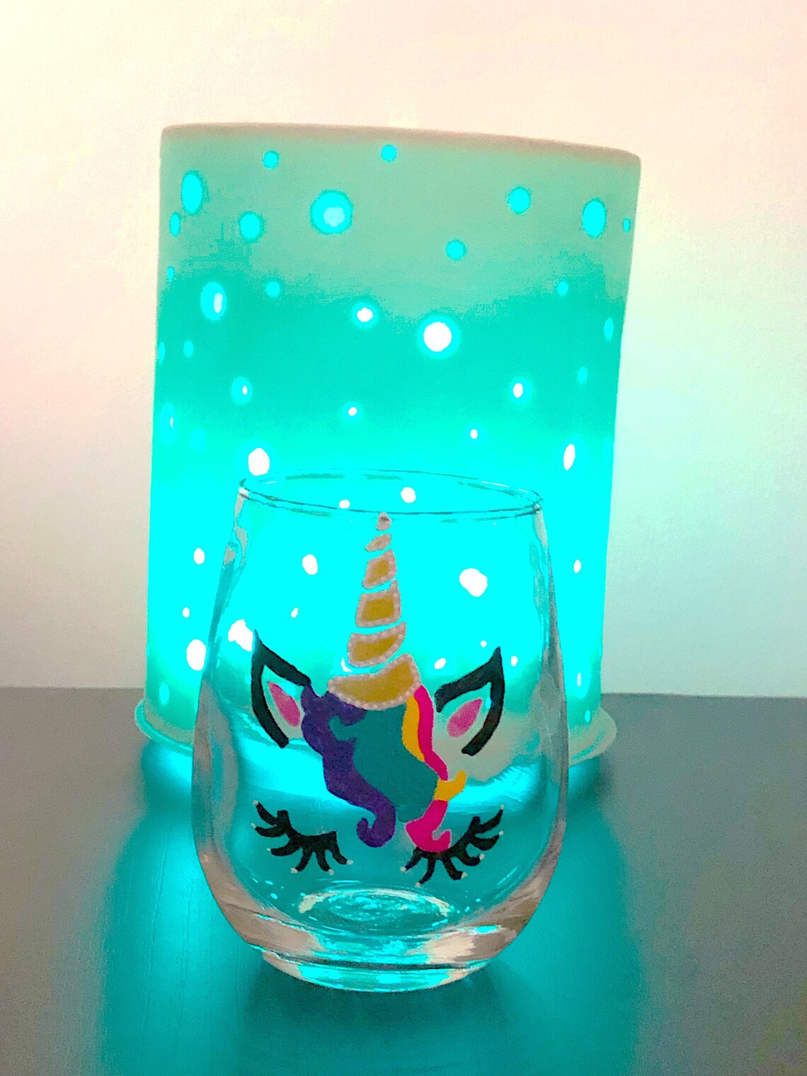 Unicorn Wine Glass Cute Gifts for Best Friend Wine Gifts for Etsy