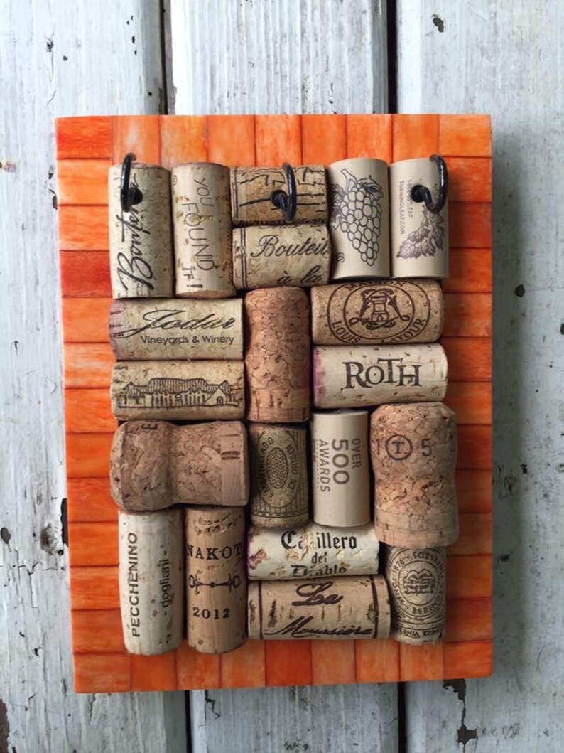 Wine Cork Jewelry Holder Wine Cork Board Cute Key Holder for Etsy