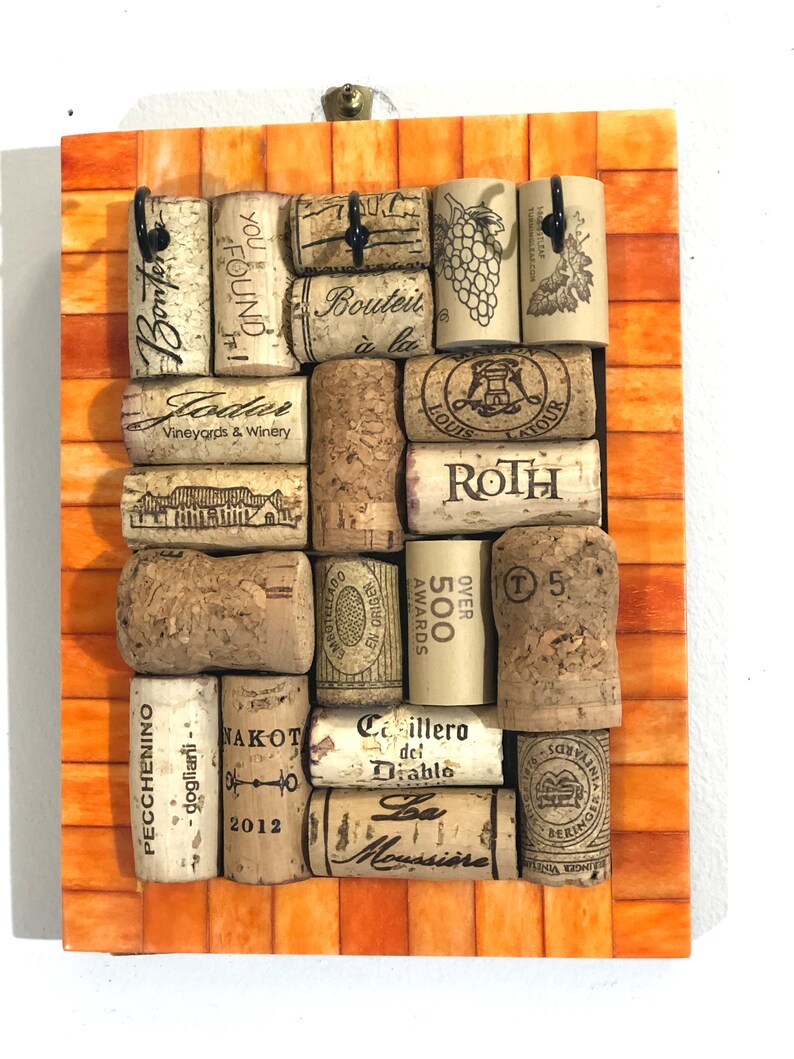 Wine Cork Jewelry Holder Wine Cork Board Cute Key Holder for Etsy