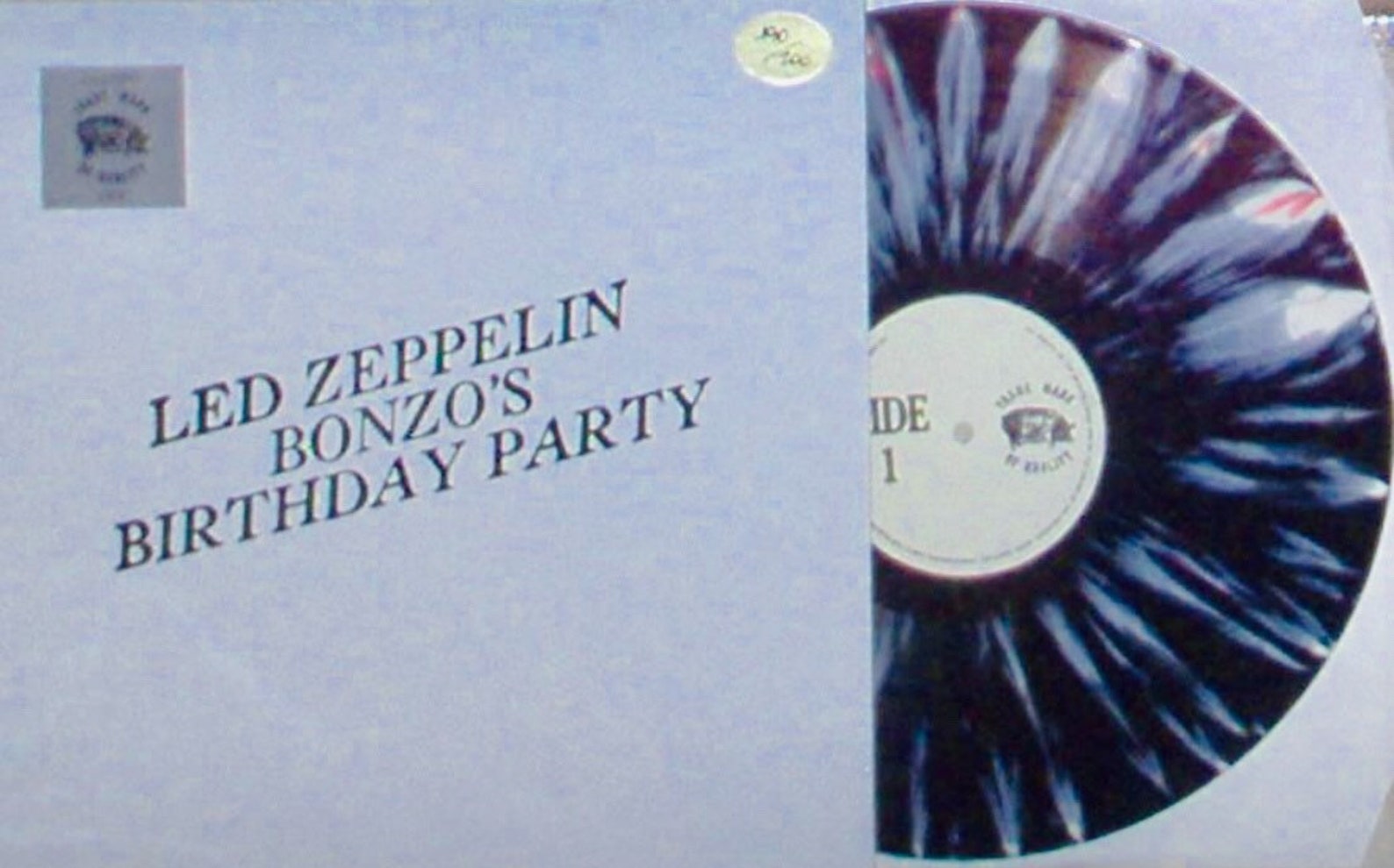 Led Zeppelin Bonzos Birthday Party LIVE LP Multicolor Vinyl Etsy