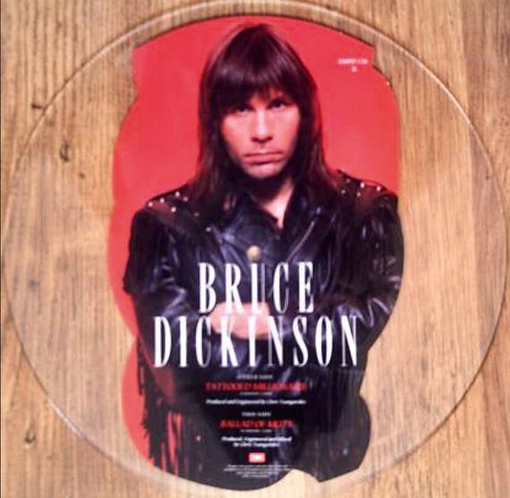 Iron Maiden Bruce Dickinson Uncut 7 Picture Disc Etsy