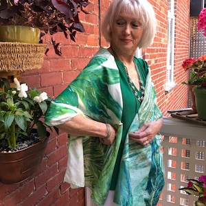 Guadeloupe silk shawl - Silk shawl Guadeloupe
