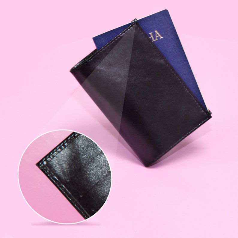 Marble Map Passport Cover Leather Passport Holder Passport Etsy