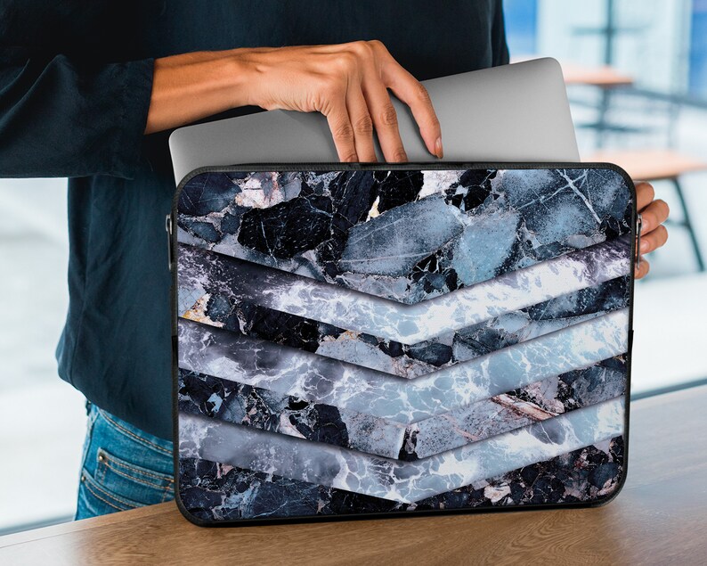 marble laptop bag
