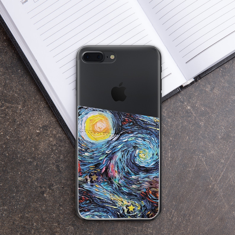 Cell Phone Pocket Custom Card Holder Phone accessories Etsy