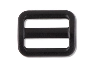 Bagmaking DESTASH! - 16 Black YKK Plastic Tri-Glide Strap Adjusters Sliders - 1”