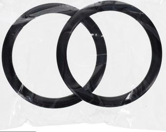 everything Mary Black 2.25”  Rings - 2 pack