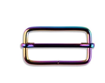 Bagmaking DESTASH! - Rainbow Sliders Strap Adjusters  - 6 pieces  1.5”