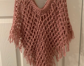 Youth Poncho 5-8 years size