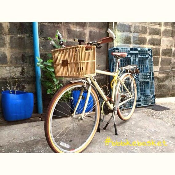 NEW Tapered Bicycle Basket Bolga Basket Small Front 