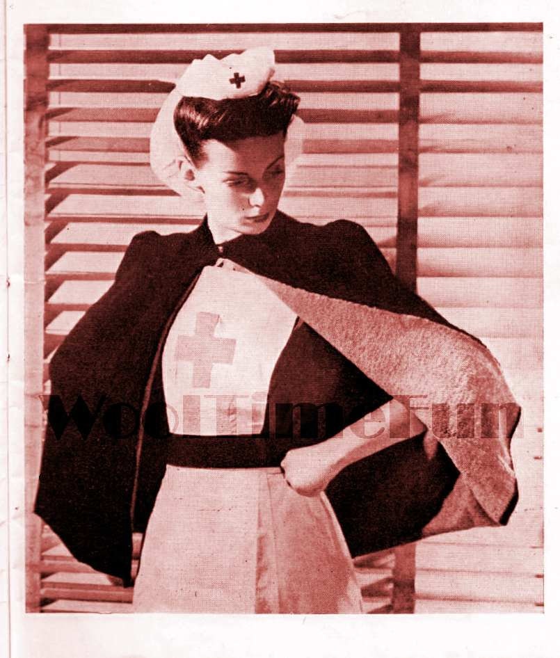 1950's Nurse Cape - Etsy