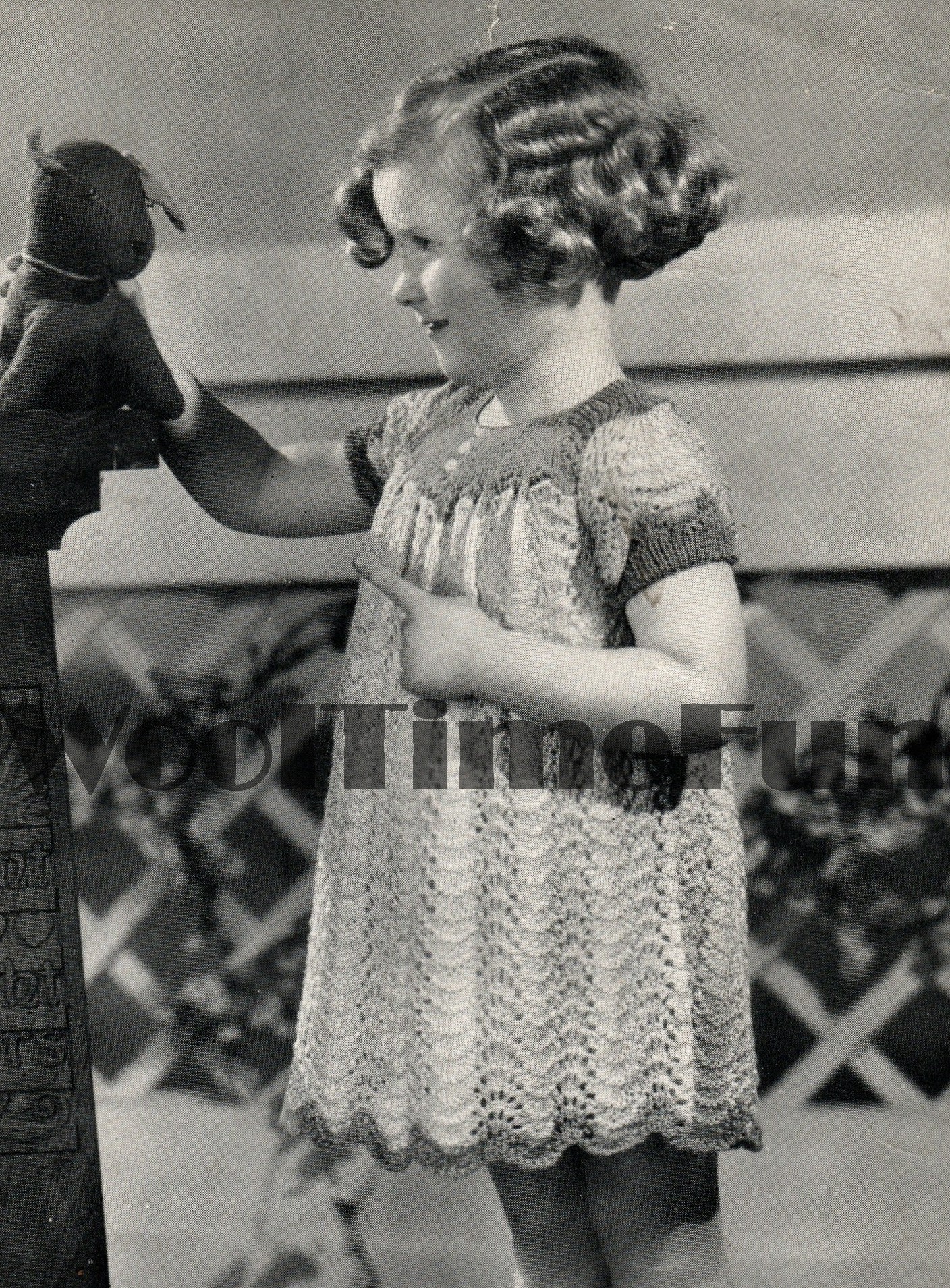 Abito per bambini degli anni '30 Italia