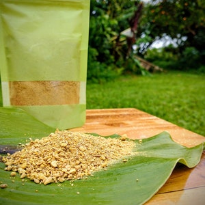 Getrocknetes granuliertes schwarzes Kurkuma-Pulver (Kali Haldi, Curcuma Caesia)